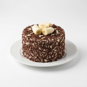 Muzlu Profiterol Soslu Yaş Pasta (4-6 Kişilik)